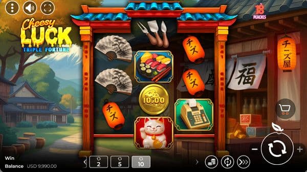 Cheesy Luck Triple Fortune screenshot 1