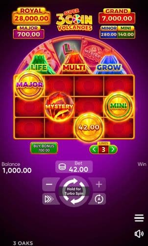 3 Super Coin Volcanoes screenshot 1
