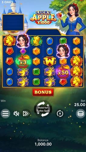 Lucky Apple x1000 screenshot 1