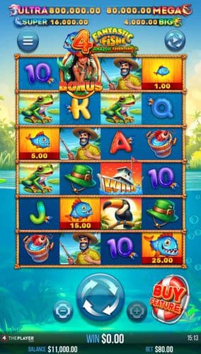 4 Fantastic Fish Amazon Adventure screenshot 1