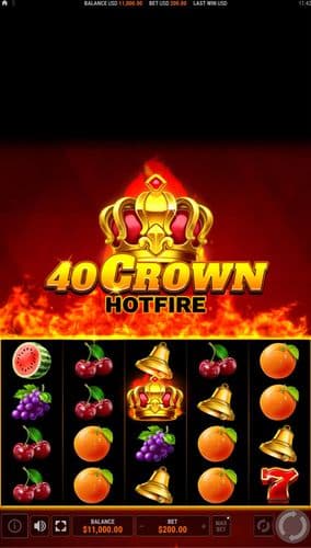 40 Crown Hotfire screenshot 1