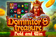 Domnitor's Treasure Hold and Win logo
