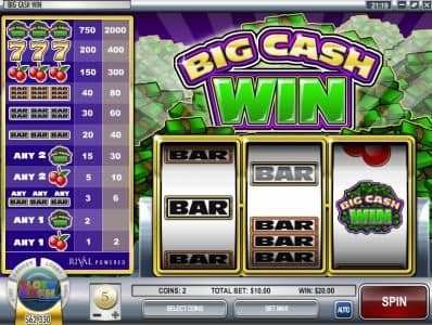 Big Cash Win screenshot 1