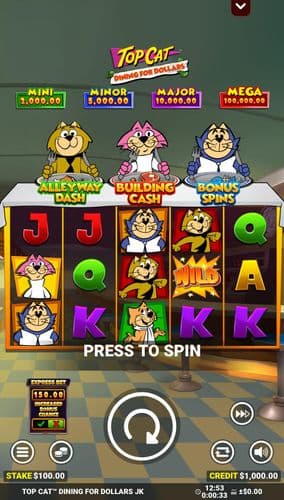 Top Cat Dining For Dollars screenshot 1