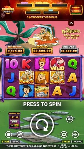 The Flintstones Rock Around The Pots screenshot 1
