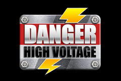 Danger High Voltage slot