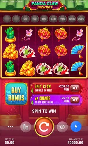Panda Claw Jackpot screenshot 1