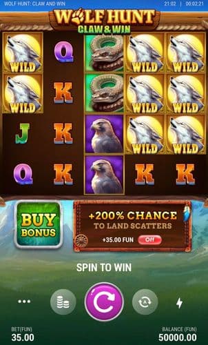 Wolf Hunt Claw & Win screenshot 1