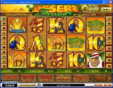Desert Treasure screenshot 1