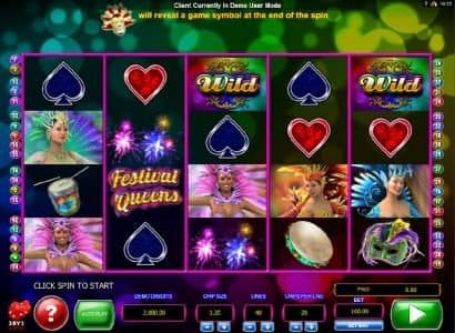 Main game board featuring five reels and 40 paylines with a $4,000 max payout