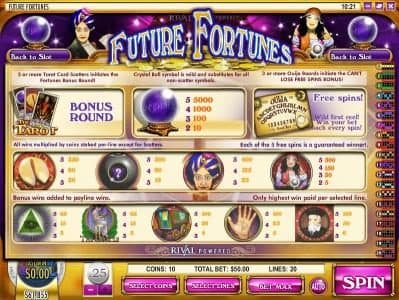 Future Fortunes screenshot 1