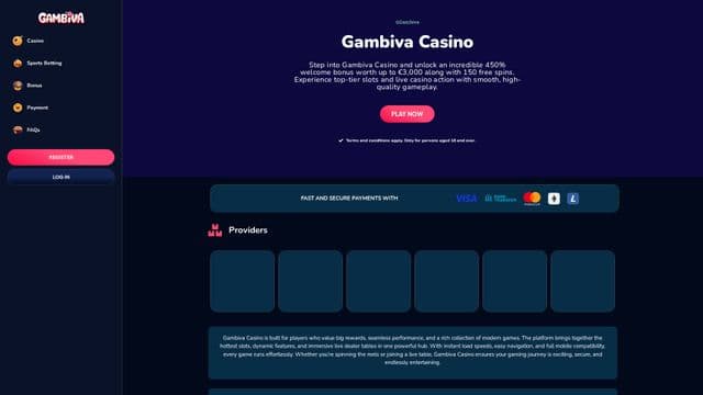Gambiva screenshot