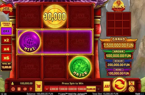 Main Game Screen