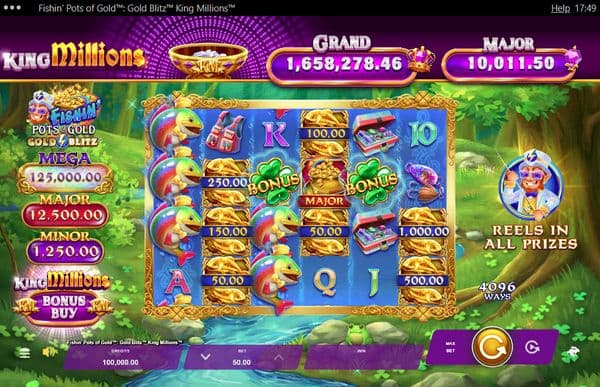 Fishin' Pots of Gold: Gold Blitz King Millions screenshot 1