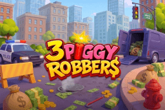 3 Piggy Robbers logo