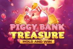 Piggy Bank Treasure Hold and Win logo