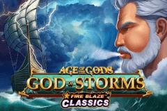Age of the Gods: God of Storms Fire Blaze logo