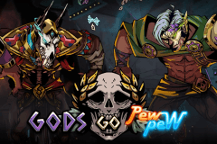 Gods Go Pew Pew logo