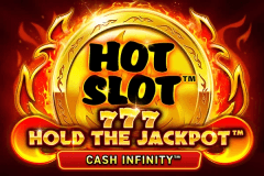 Hot Slot: 777 Hold the Jackpot logo