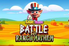 Sam the Ham Battle at Ranch Mayhem logo