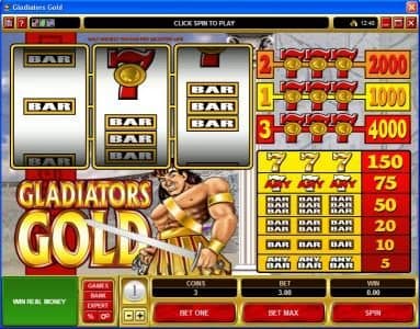 Gladiators Gold screenshot 1