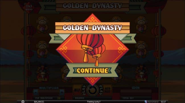 Splash screen - game loading