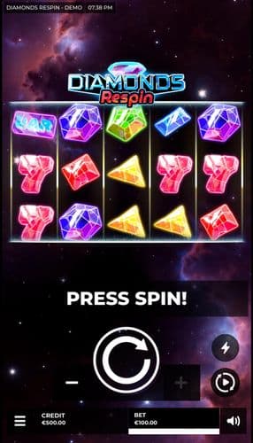 Diamonds Respin screenshot 1