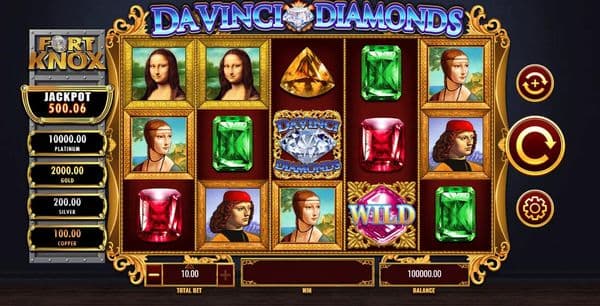 Fort Knox Da Vinci Diamonds screenshot 1