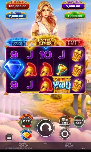 Aphrodite Legends of Olympus screenshot 1