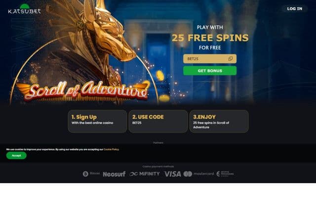 Katsubet screenshot