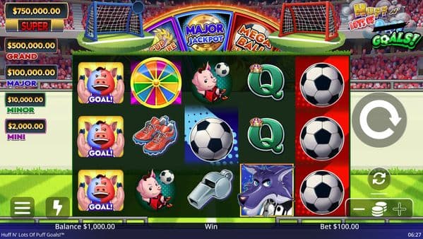 Huff N' Lots of Goals screenshot 1