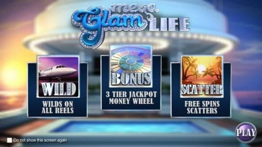features include Wilds on all reels, Bonus 3 tier jackpot money wheel and free spins scatters