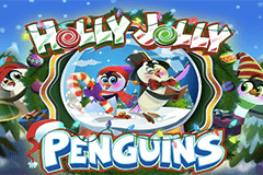 Holly Jolly Penguins logo