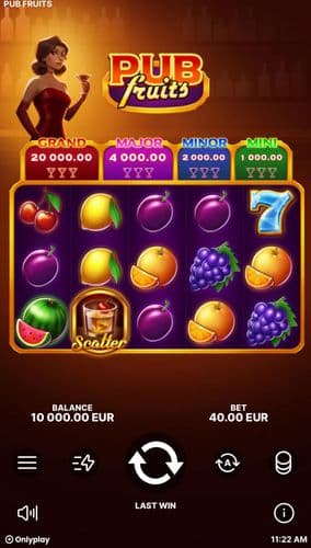Pub Fruits screenshot 1