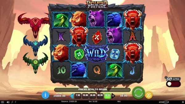 Triple Beasts of Fortune screenshot 1