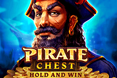 Pirate Chest Hold and Win logo