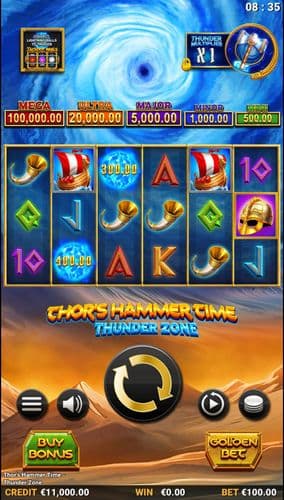 Thor's Hammer Time Thunder Zone screenshot 1
