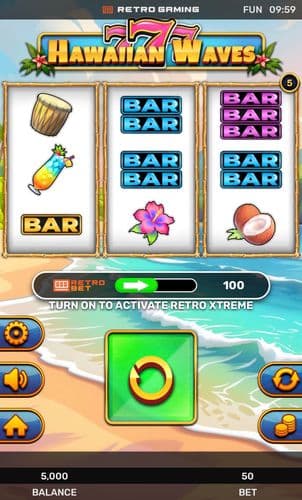 777 - Hawaiian Waves screenshot 1