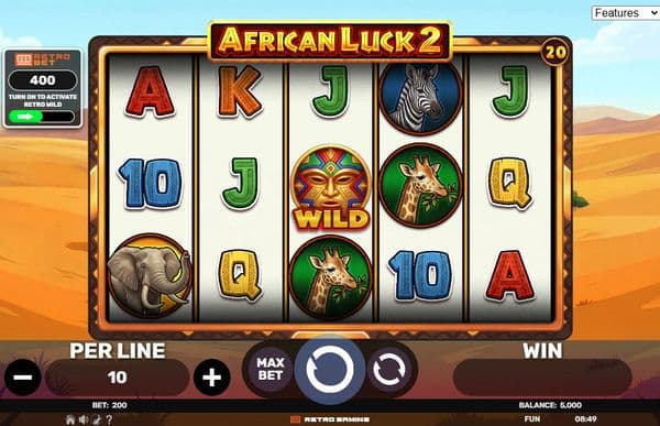African Luck 2 screenshot 1
