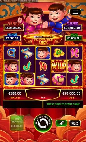 Fu Double Luck Diamond Explosion screenshot 1