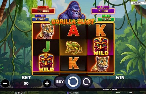 Gorilla Blast - Hold & Hit 3x3 screenshot 1