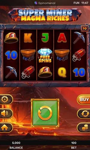 Super Miner - Magma Riches screenshot 1