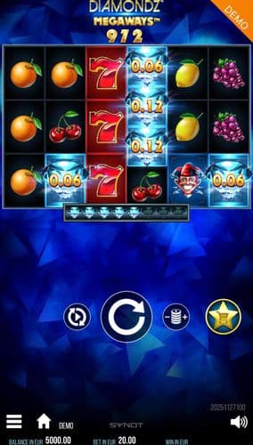 Diamondz Megaways screenshot 1