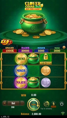 Clover Coins 3x5 screenshot 1