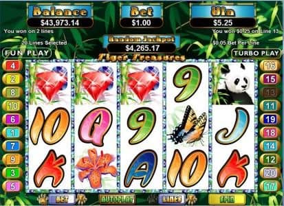 Tiger Treasures screenshot 1