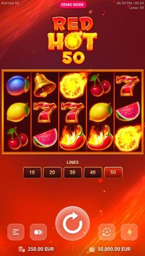 Red Hot 50 screenshot 1