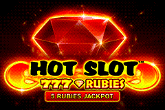 Hot Slot 777 Rubies logo