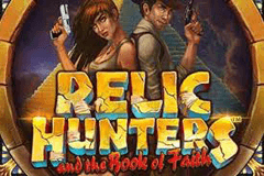 Relic Hunters and the book of Faith logo