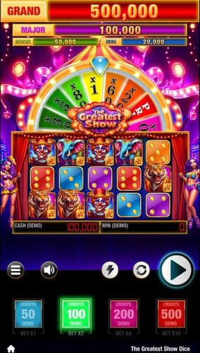 The Greatest Show Dice screenshot 1